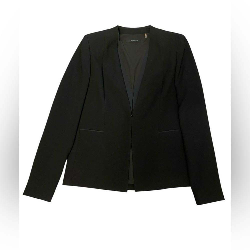 Authentic Ellie Tahari Black Women's Jacket